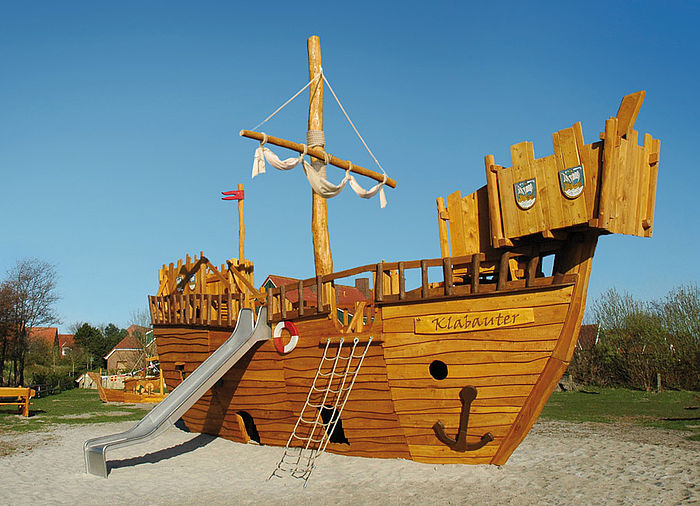 Adventure play ship of Ziegler Playgrounds A-Z
