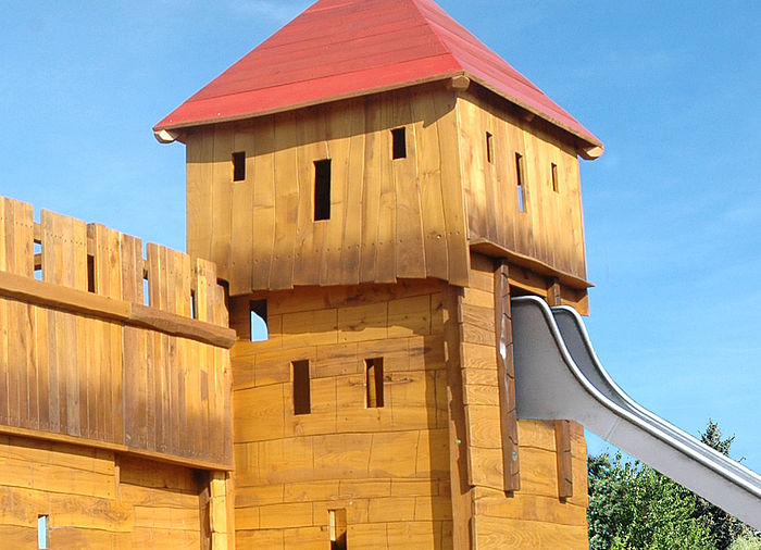 Slide tower of the Castle Complex