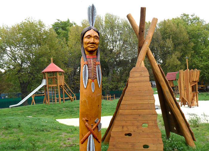 Indian Totem Pole
