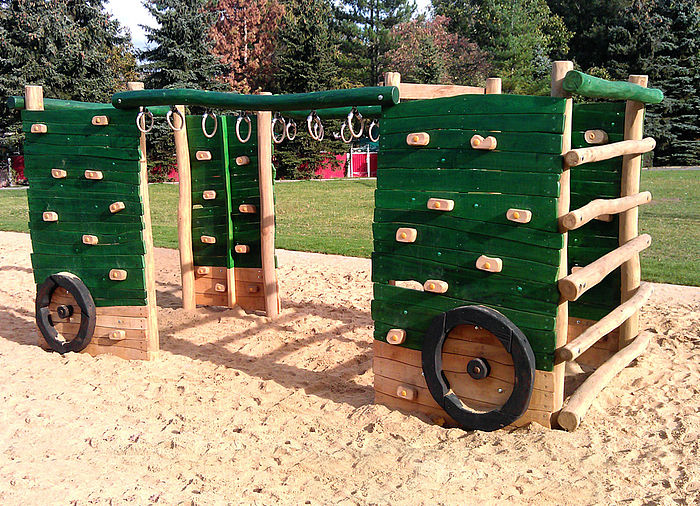 Tractor Trailer Climbing Frame matching to the large tractor