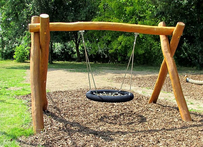 Nest Swing from the play equipment manufacturer Ziegler Playgrounds
