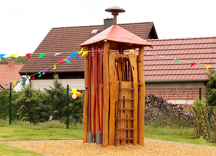 Fire brigade playtower – Hose tower
