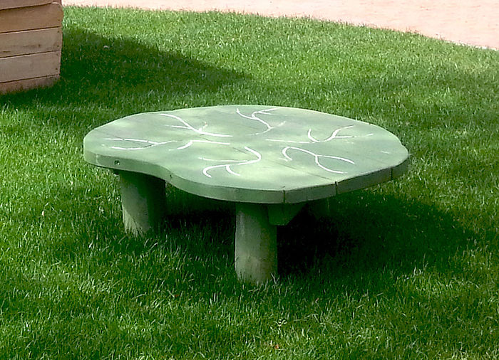 Seating possibility lily pad