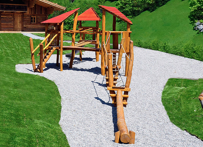 Play combination Höfgen with a platform height of 140cm