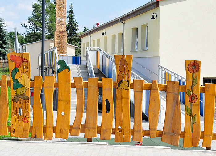 Fencing of nursery - Sculptures Fence