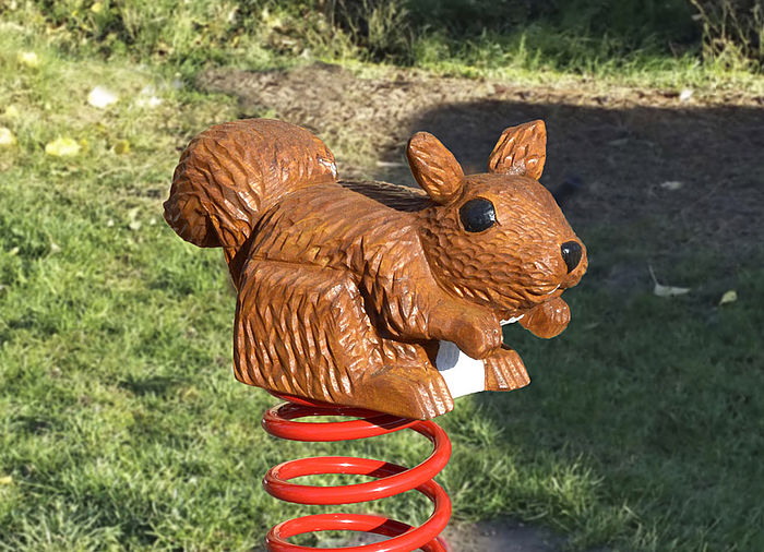 Spring animal squirrel from Ziegler Playgrounds